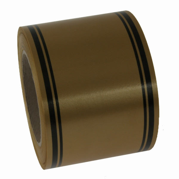 Bobine 90 mm /45m MATTISK LINE - zlatá/černá (1 ks)