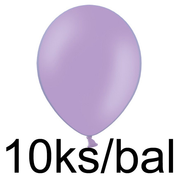 Balonek pastelový -  Ø30cm - lila (10 ks/bal)