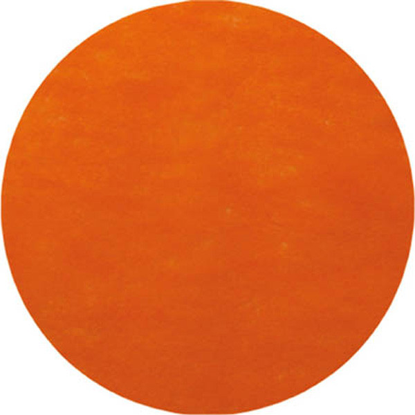 Svatební prostírání z vlizelínu - Kruh Ø34cm - oranžová (50ks/bal)