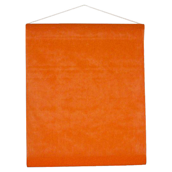 Dekorační závěs  80cmx12m - oranžová (1ks)