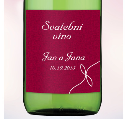Etiketa na víno BABY 9 x 10 cm  (6 ks/bal)
